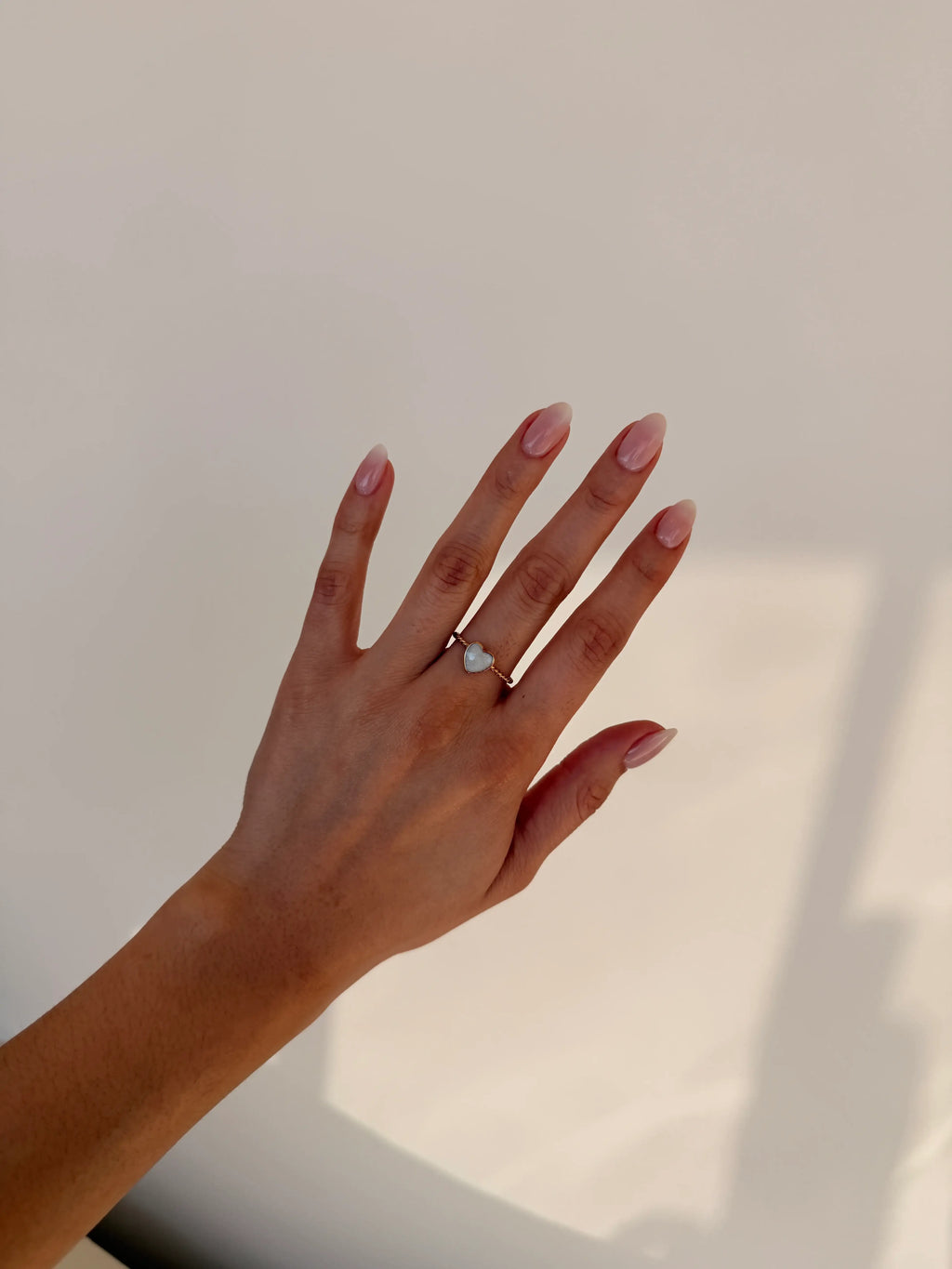 Anillo Corazon Citrino