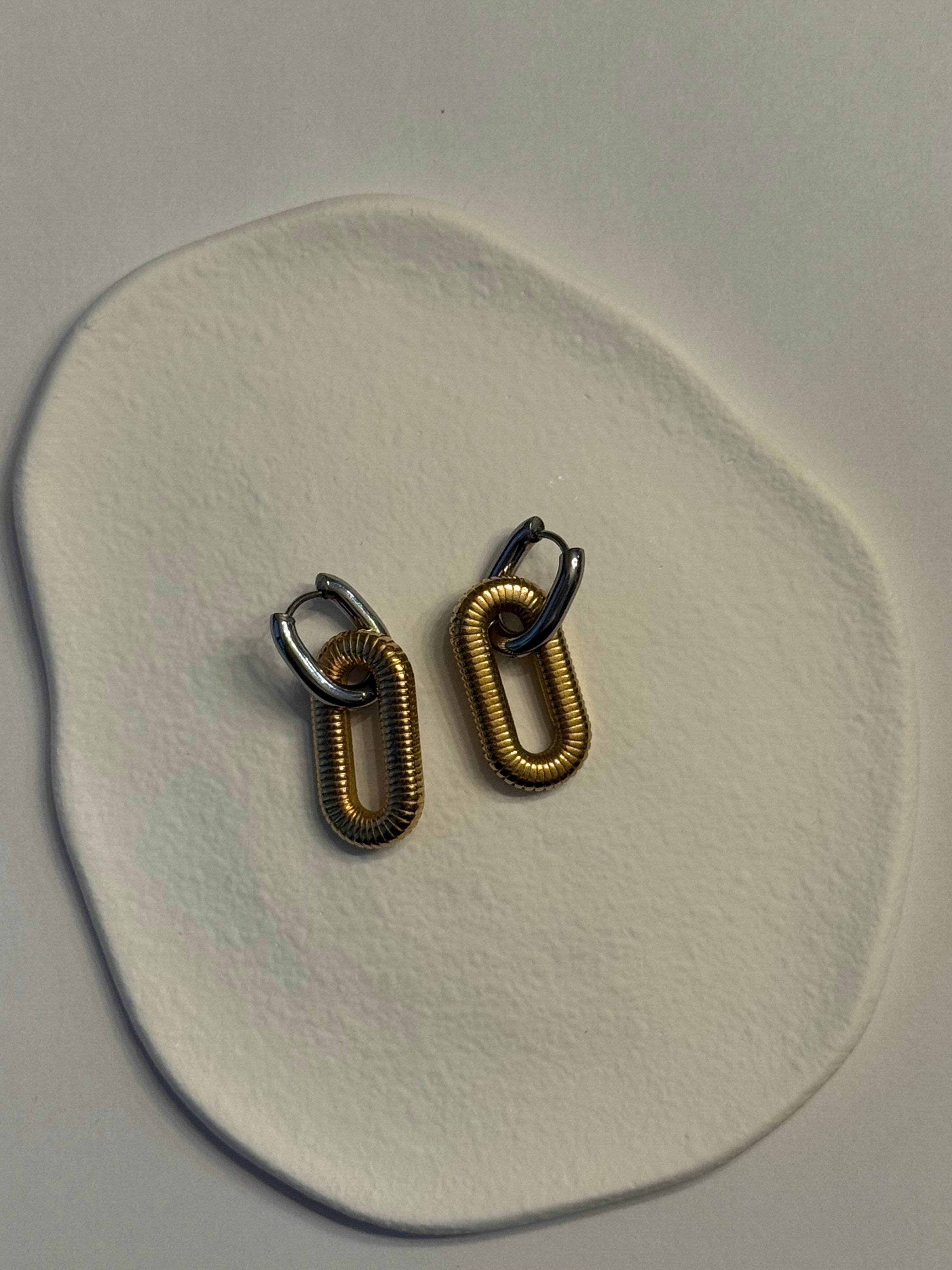 Arracada Clip Plata - Caravan Joyeria