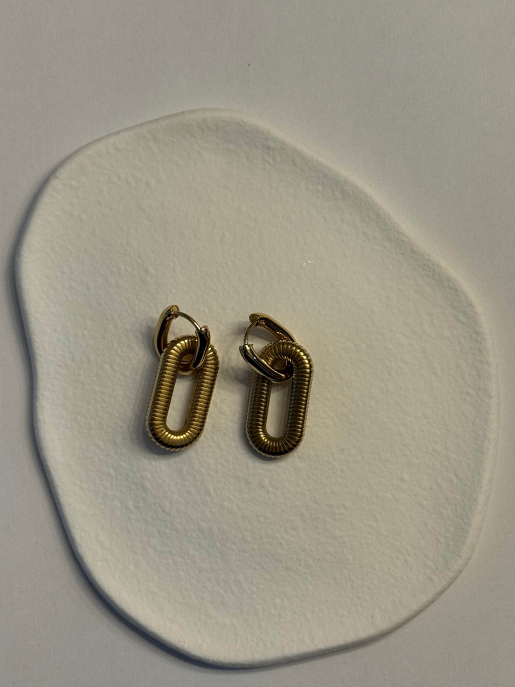 Arracada Clip Oro - Caravan Joyeria