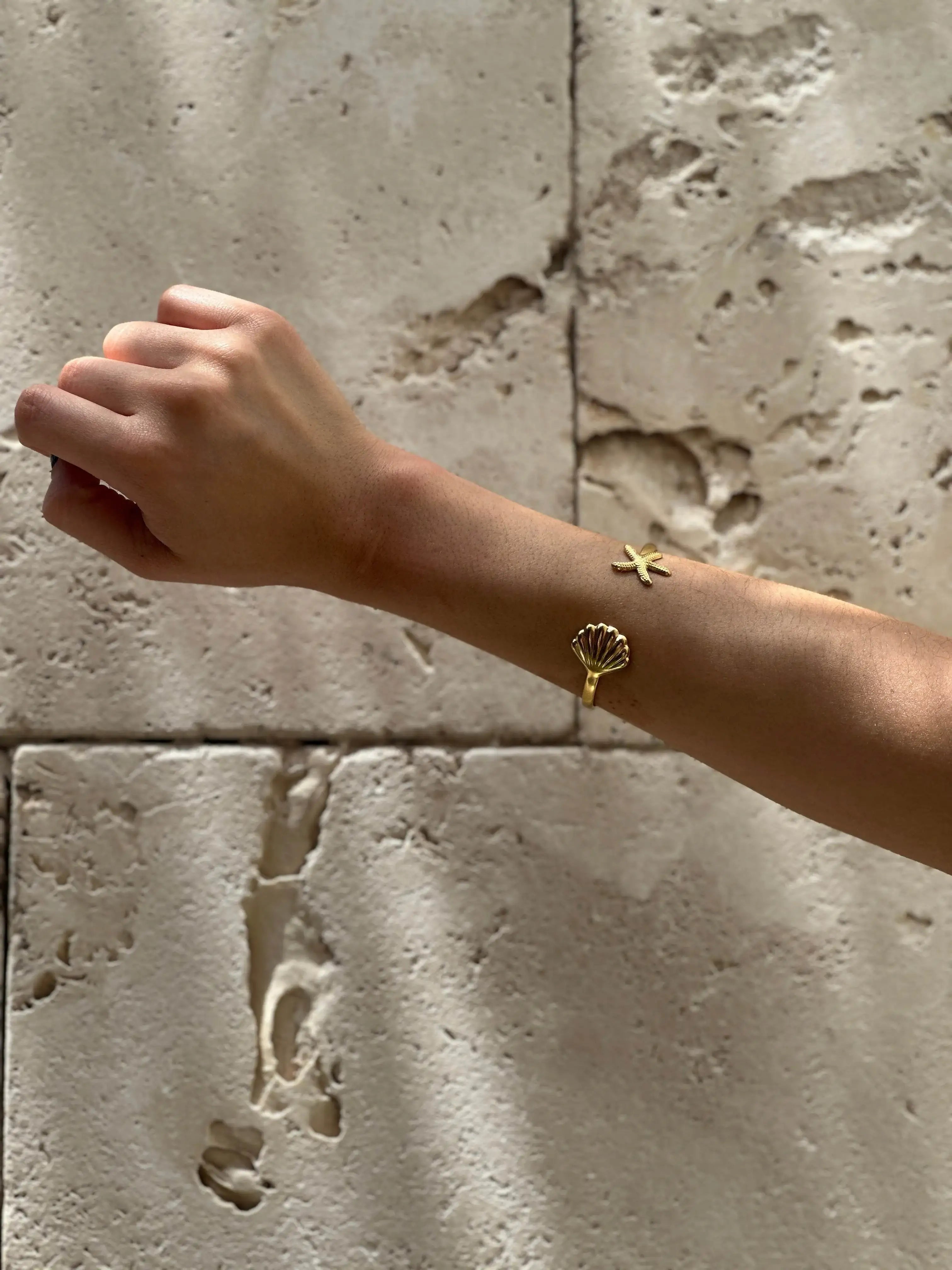 Brazalete Concha Star - Caravan Joyeria