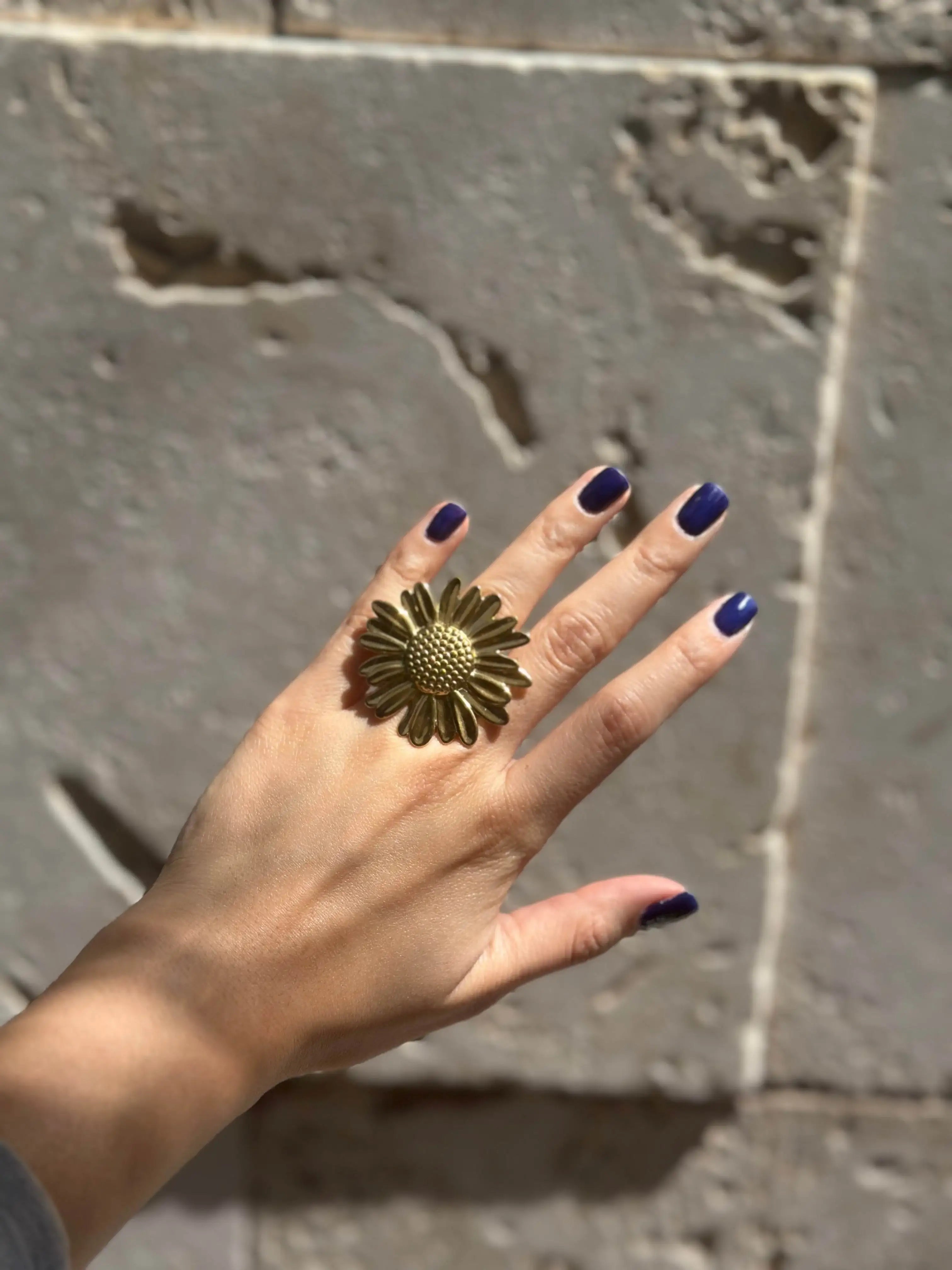 Anillo Girasol - Caravan Joyeria